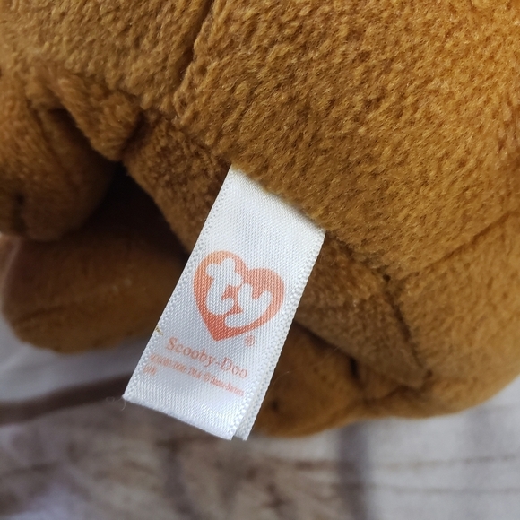 🌞SOLD🌞 TY Scooby Doo Great Dane Dog Plush Stuffed Toy 11 Inch 2014 Embroidered - Picture 7 of 9